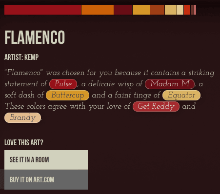 ai description of art